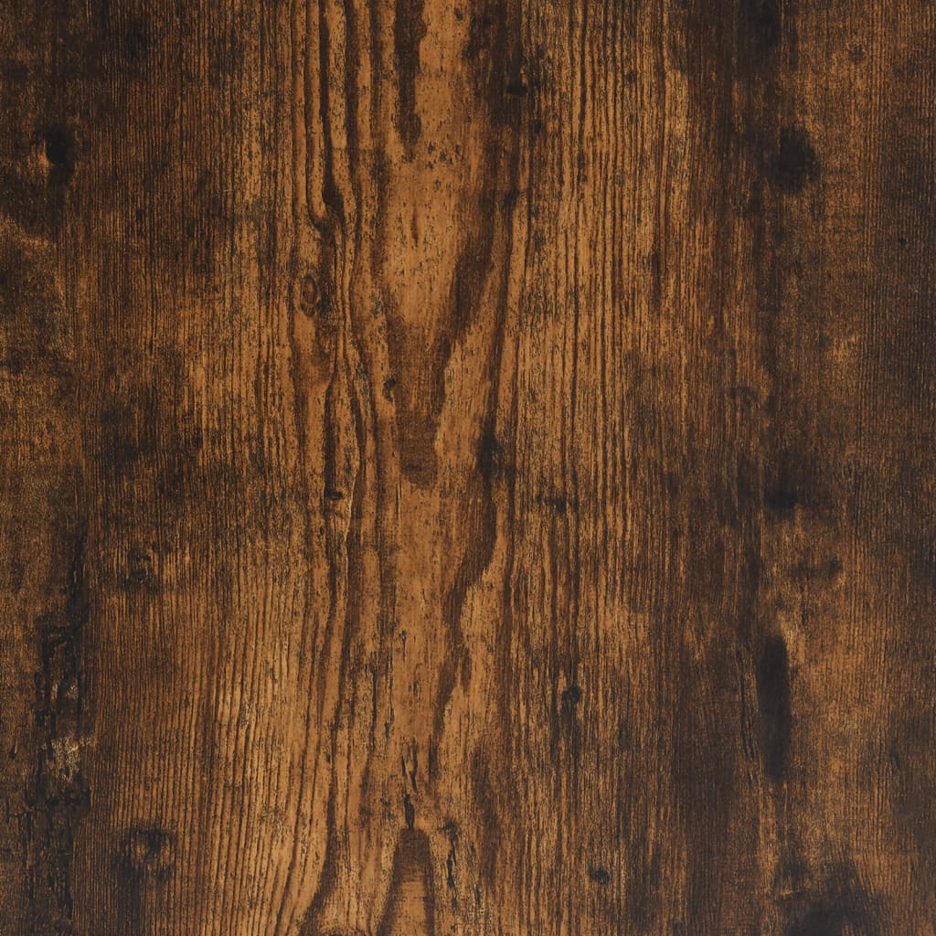 Buffet haut chêne fumé 62x32x106,5 cm bois d'ingénierie - XIOS