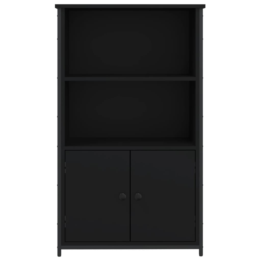 Buffet haut noir 62x32x103,5 cm bois d'ingénierie - XIOS