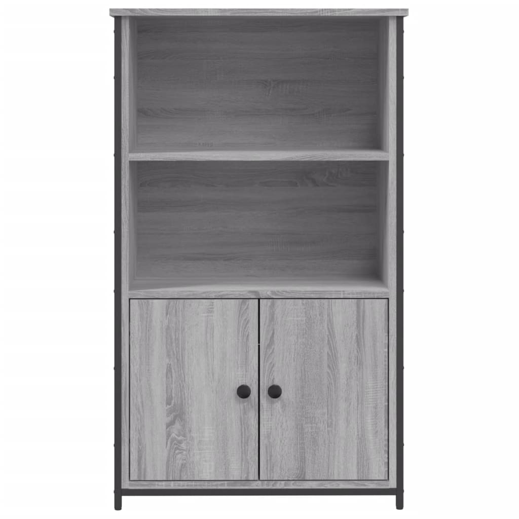 Buffet haut sonoma gris 62x32x103,5 cm bois d'ingénierie - XIOS