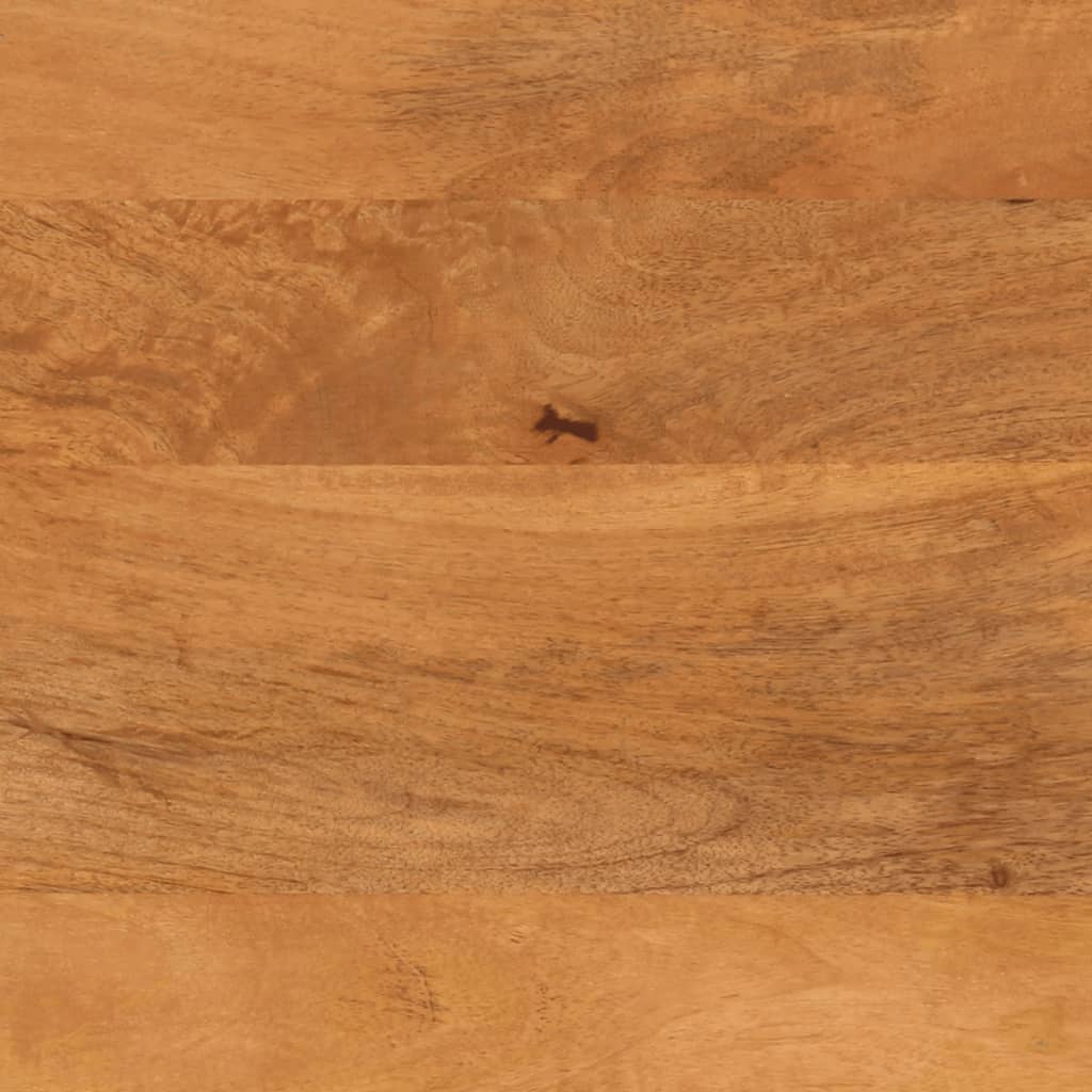 Meuble TV marron et noir 80x31,5x46 cm bois massif de manguier - XIOS
