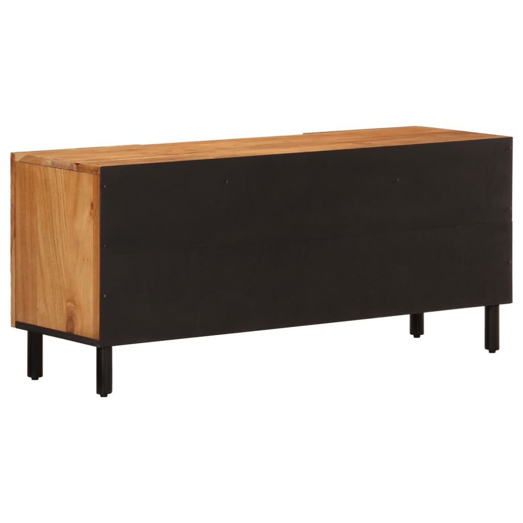Meuble TV 105x33x46 cm Bois d'acacia massif - XIOS