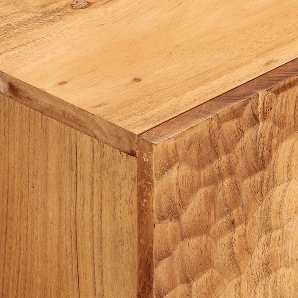 Meuble TV 105x33x46 cm Bois d'acacia massif - XIOS