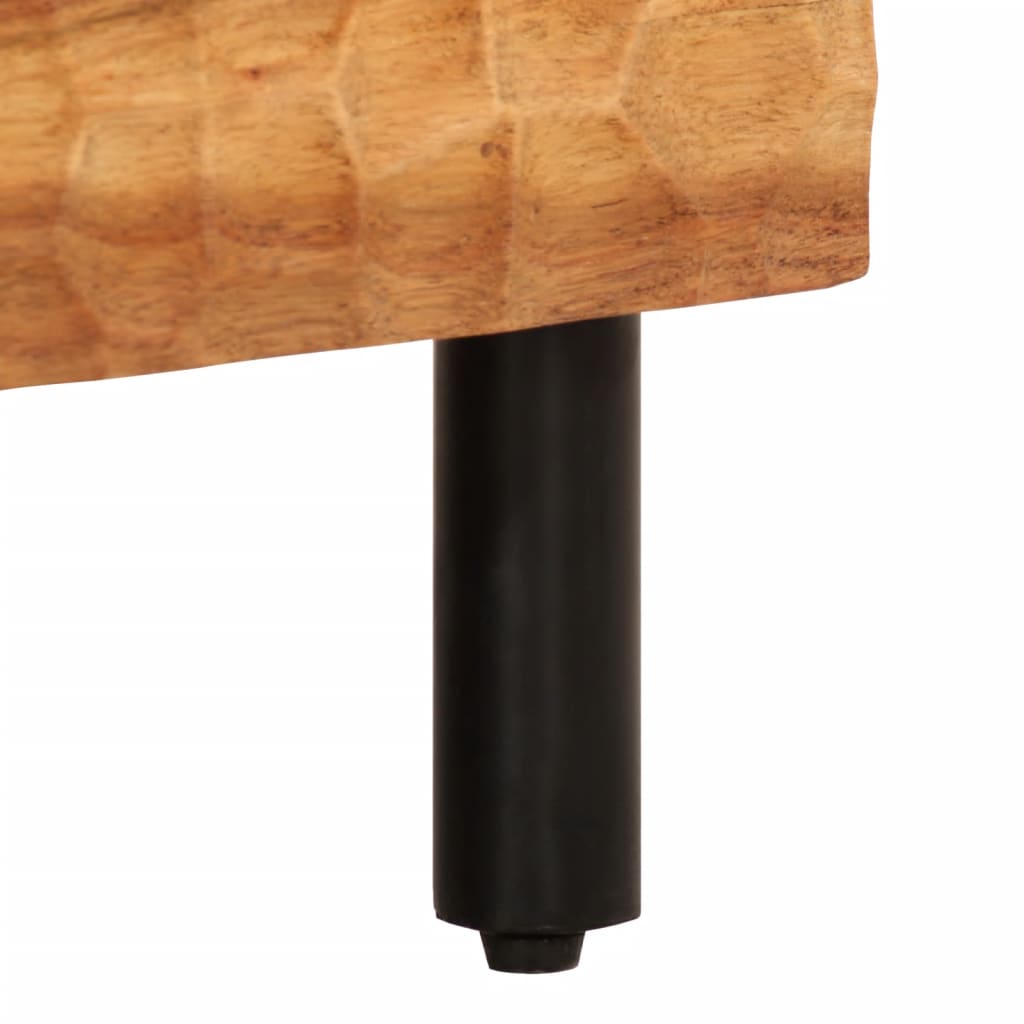Meuble TV 70x33x46 cm Bois d'acacia massif - XIOS
