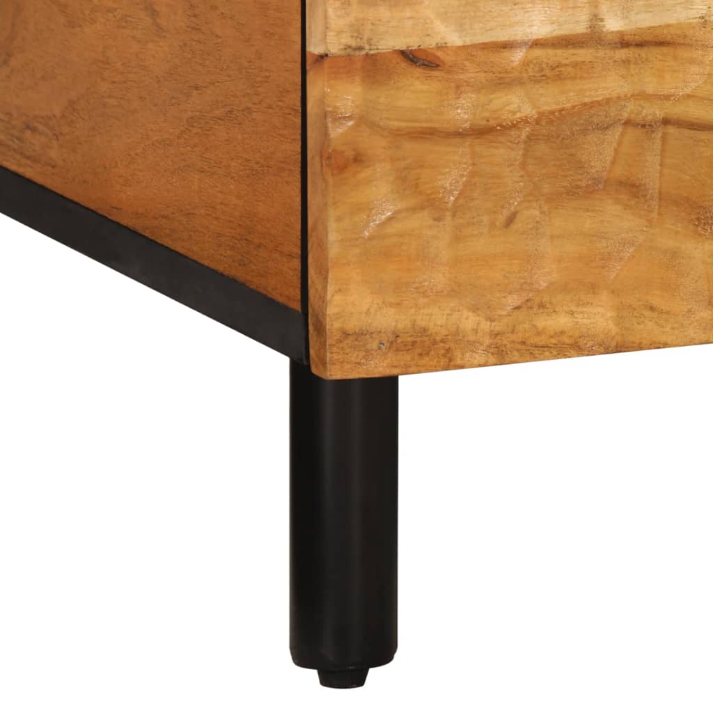 Table basse 80x50x40 cm bois massif d'acacia - XIOS