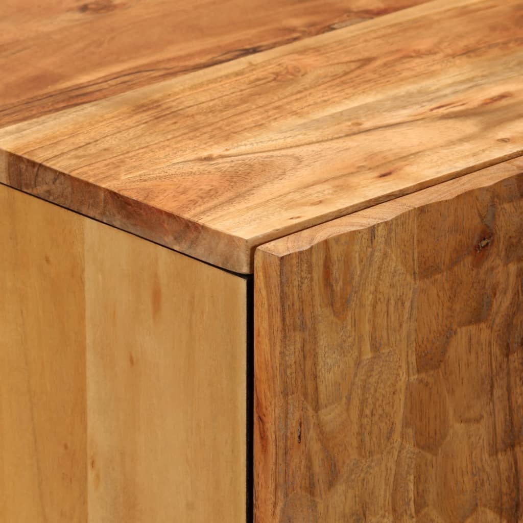 Armoire latérale 40x33x75 cm bois massif d'acacia - XIOS