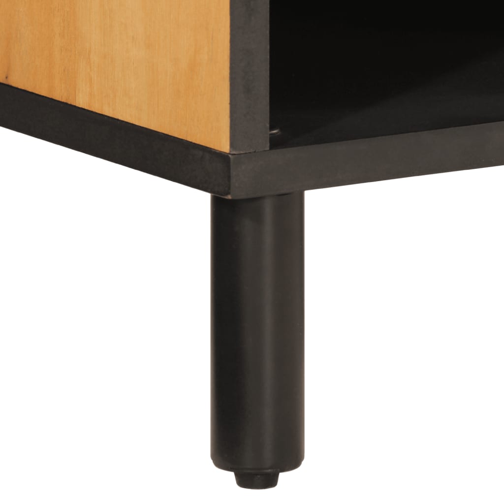 Armoire latérale 80x33x75 cm bois massif d'acacia - XIOS