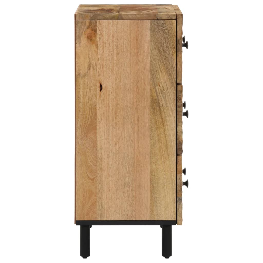Armoire latérale 60x33x75 cm bois massif de manguier - XIOS