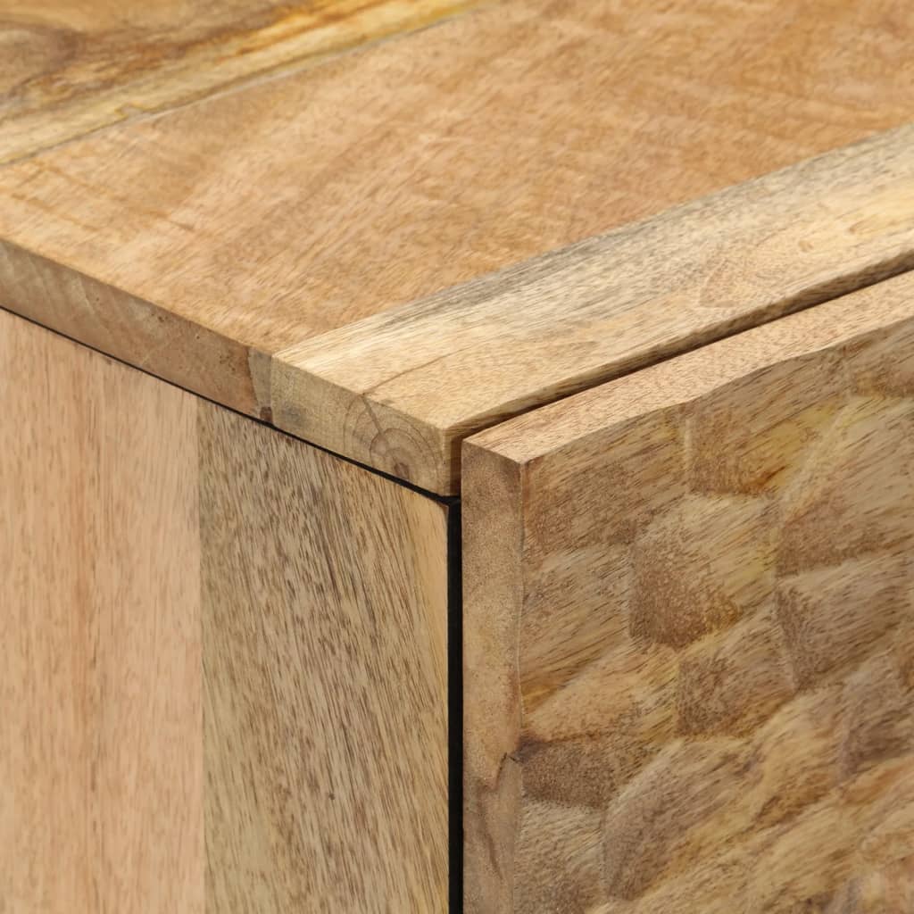 Armoire latérale 60x33x75 cm bois massif de manguier - XIOS