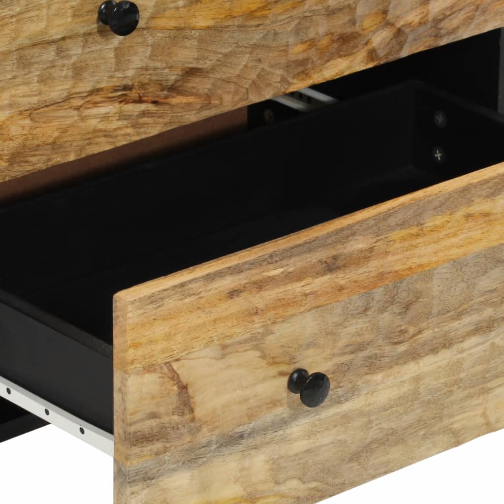 Armoire latérale 60x33x75 cm bois massif de manguier - XIOS