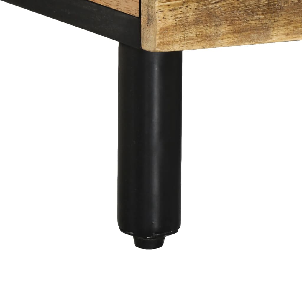 Table basse 80x50x40 cm bois de manguier massif - XIOS