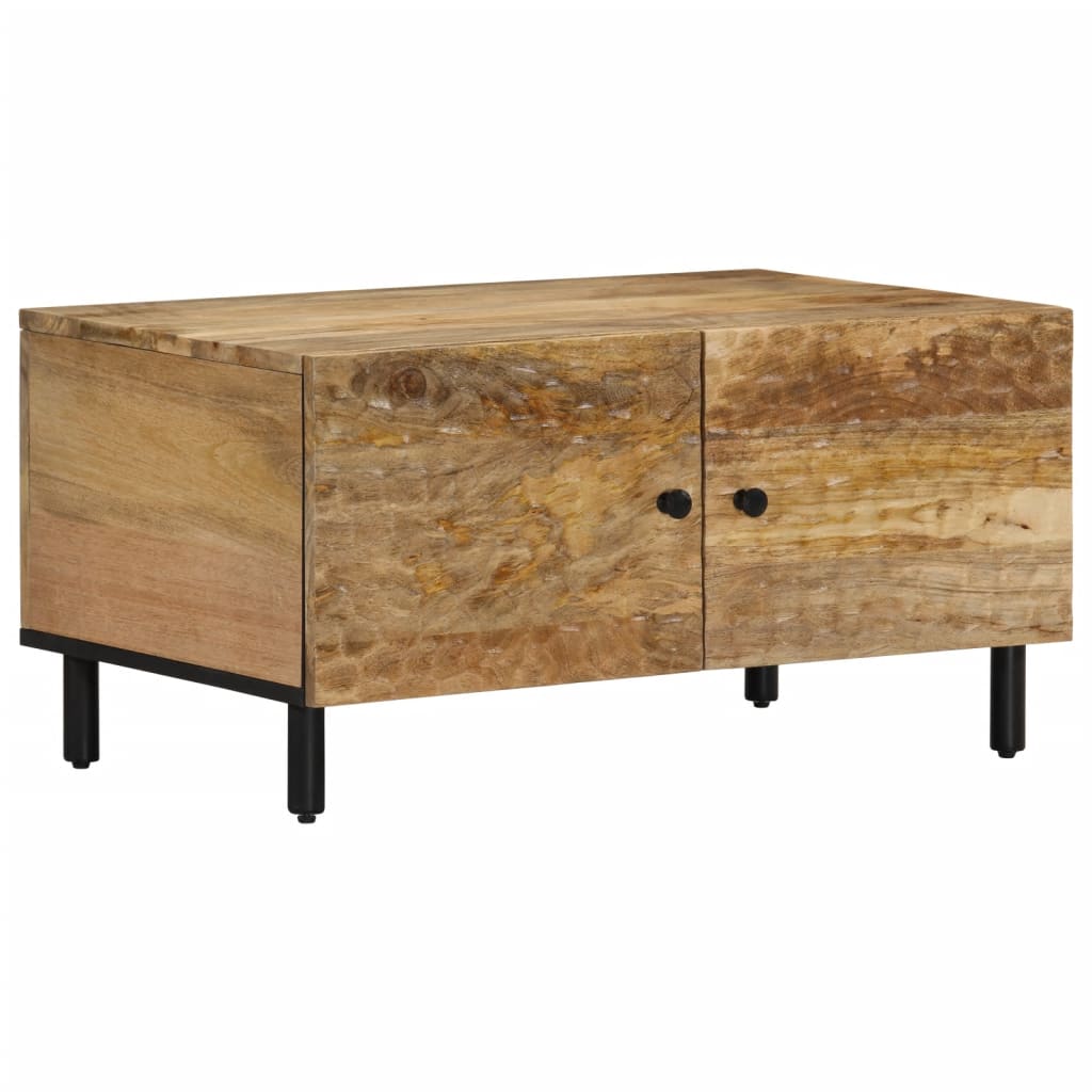 Table basse 80x50x40 cm bois de manguier massif - XIOS