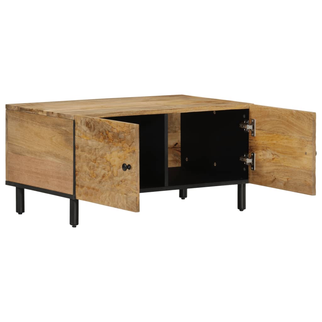 Table basse 80x50x40 cm bois de manguier massif - XIOS