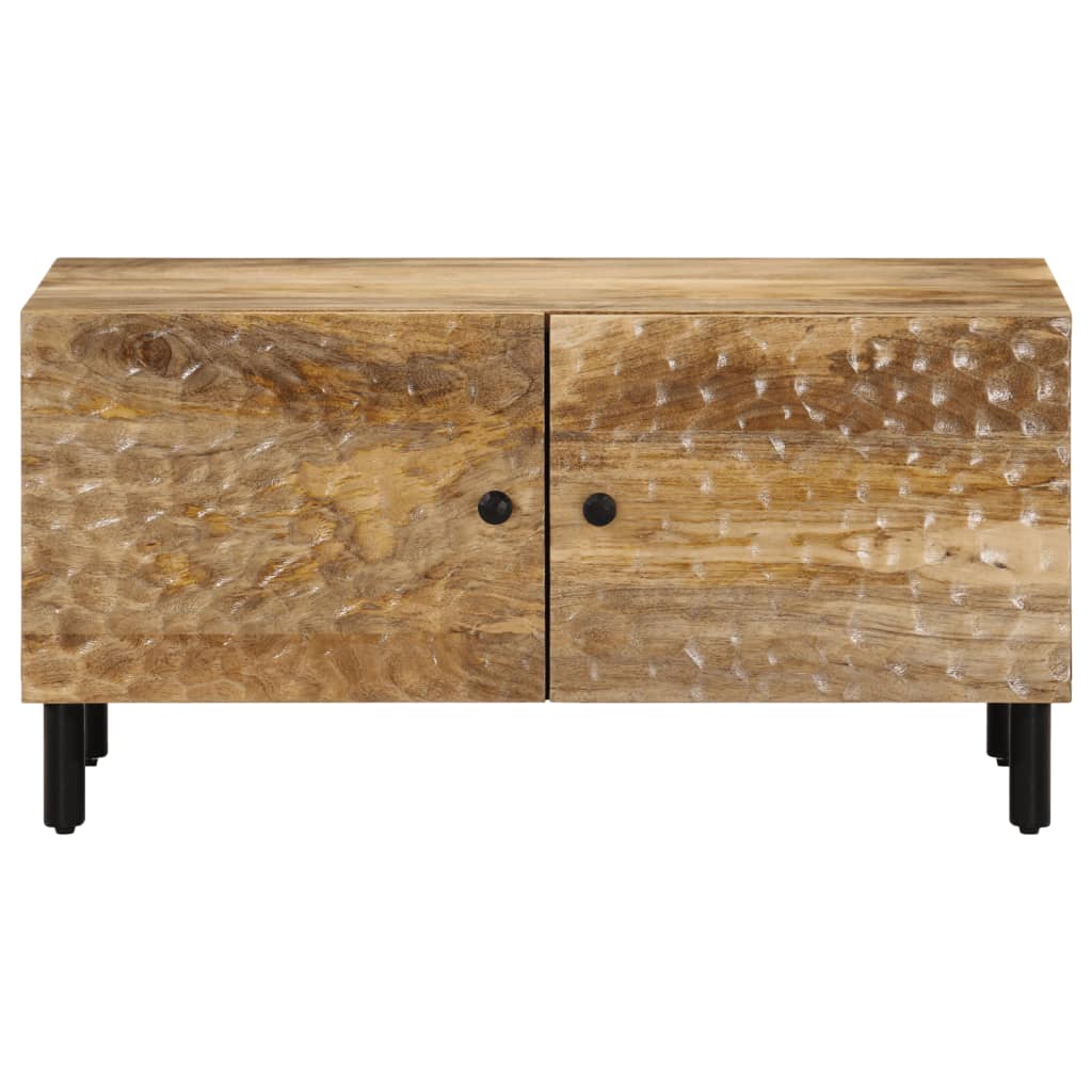 Table basse 80x50x40 cm bois de manguier massif - XIOS