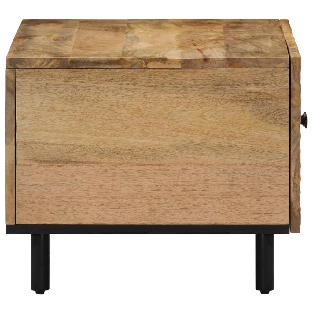 Table basse 80x50x40 cm bois de manguier massif - XIOS