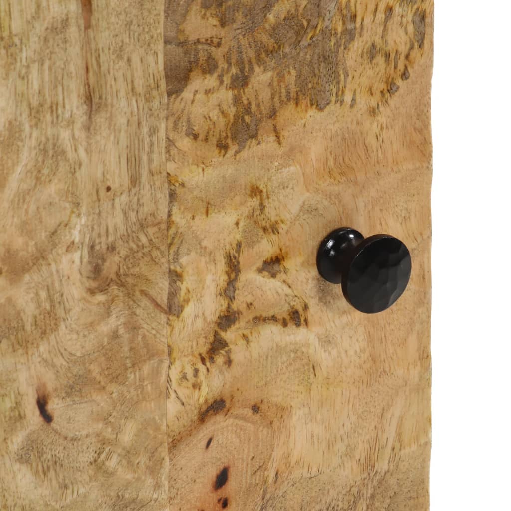 Table de chevet 50x33x60 cm bois de manguier massif - XIOS