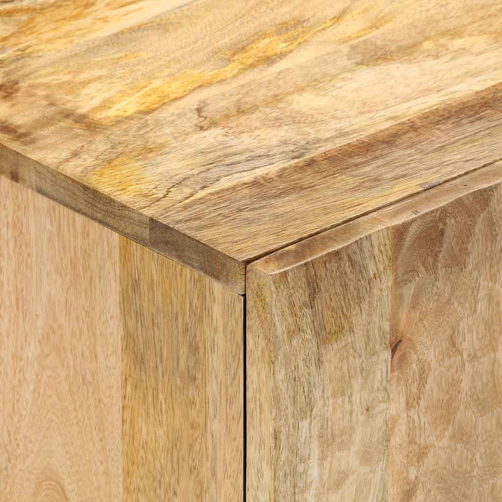 Meuble TV 80x31x46 cm bois massif de manguier - XIOS