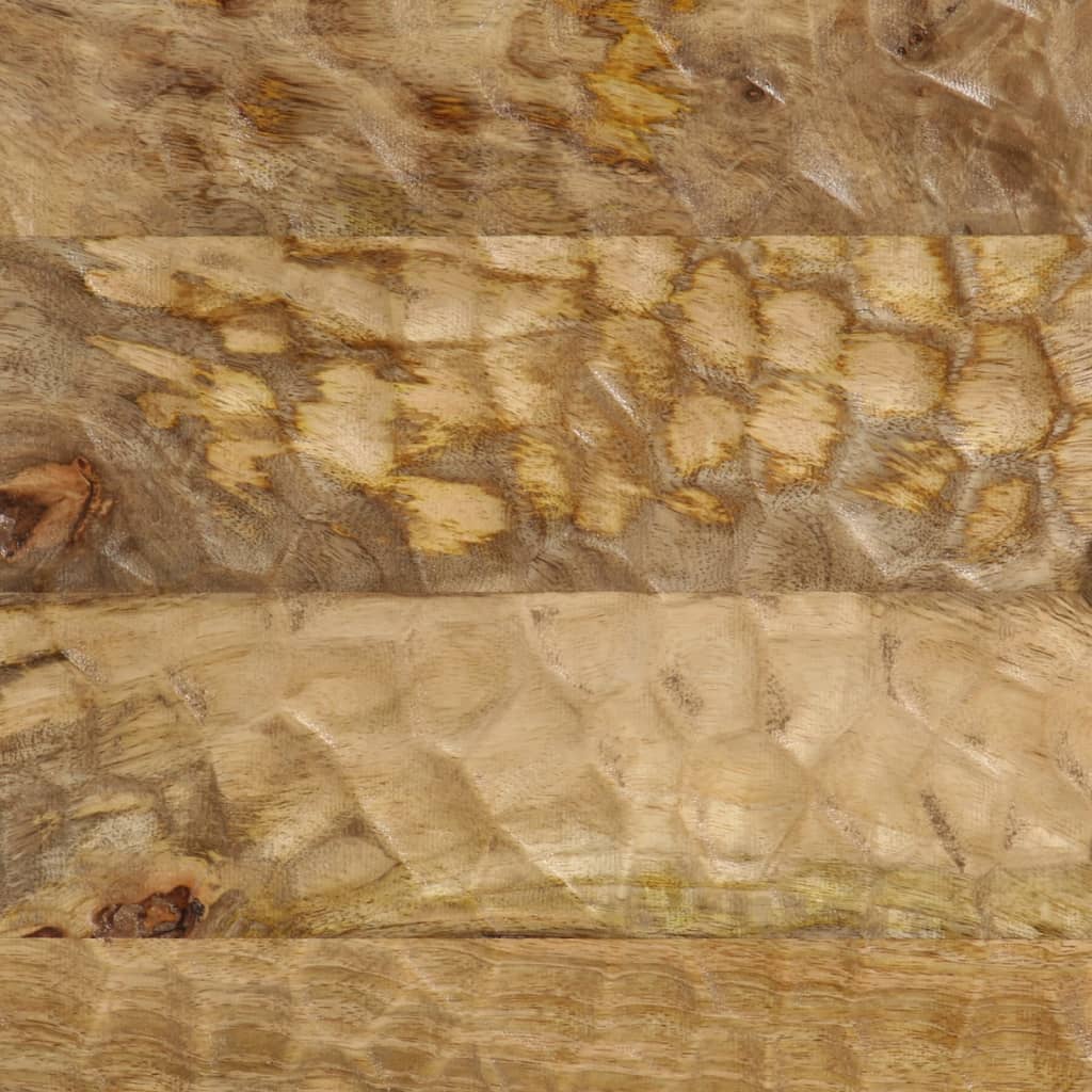 Meuble TV 80x33x46 cm bois massif de manguier - XIOS