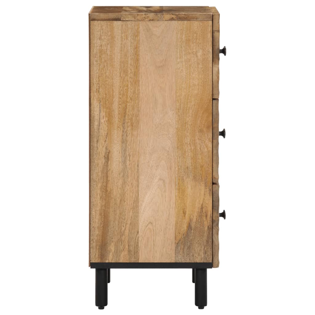 Armoire latérale 40x33x75 cm bois massif de manguier - XIOS