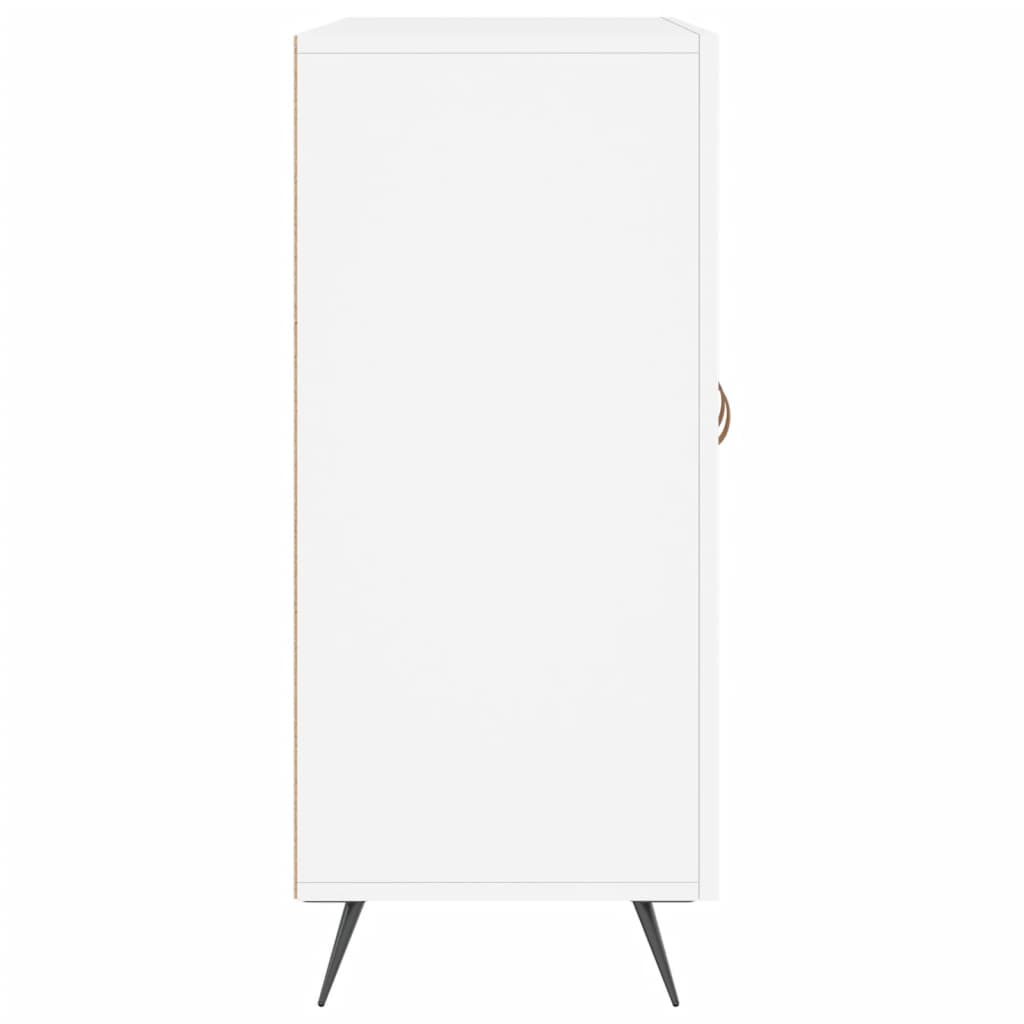 Buffet blanc 90x34x80 cm bois d'ingénierie - XIOS