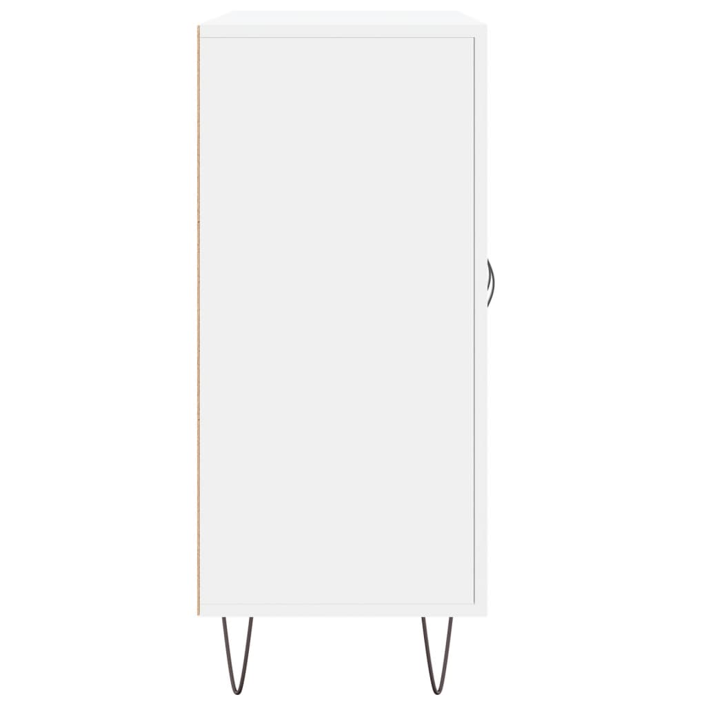 Buffet blanc 90x34x80 cm bois d'ingénierie - XIOS