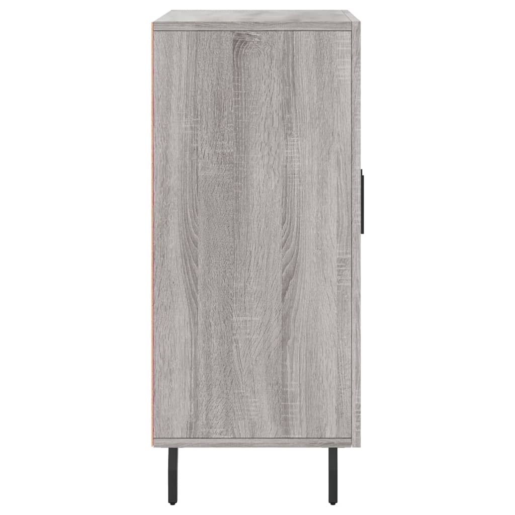 Buffet sonoma gris 90x34x80 cm bois d'ingénierie - XIOS