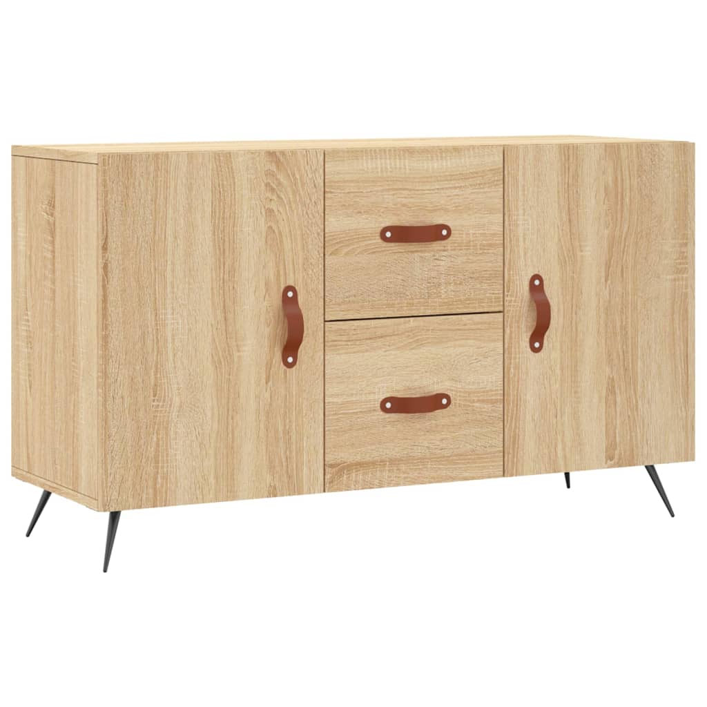 Buffet chêne sonoma 100x36x60 cm bois d'ingénierie - XIOS