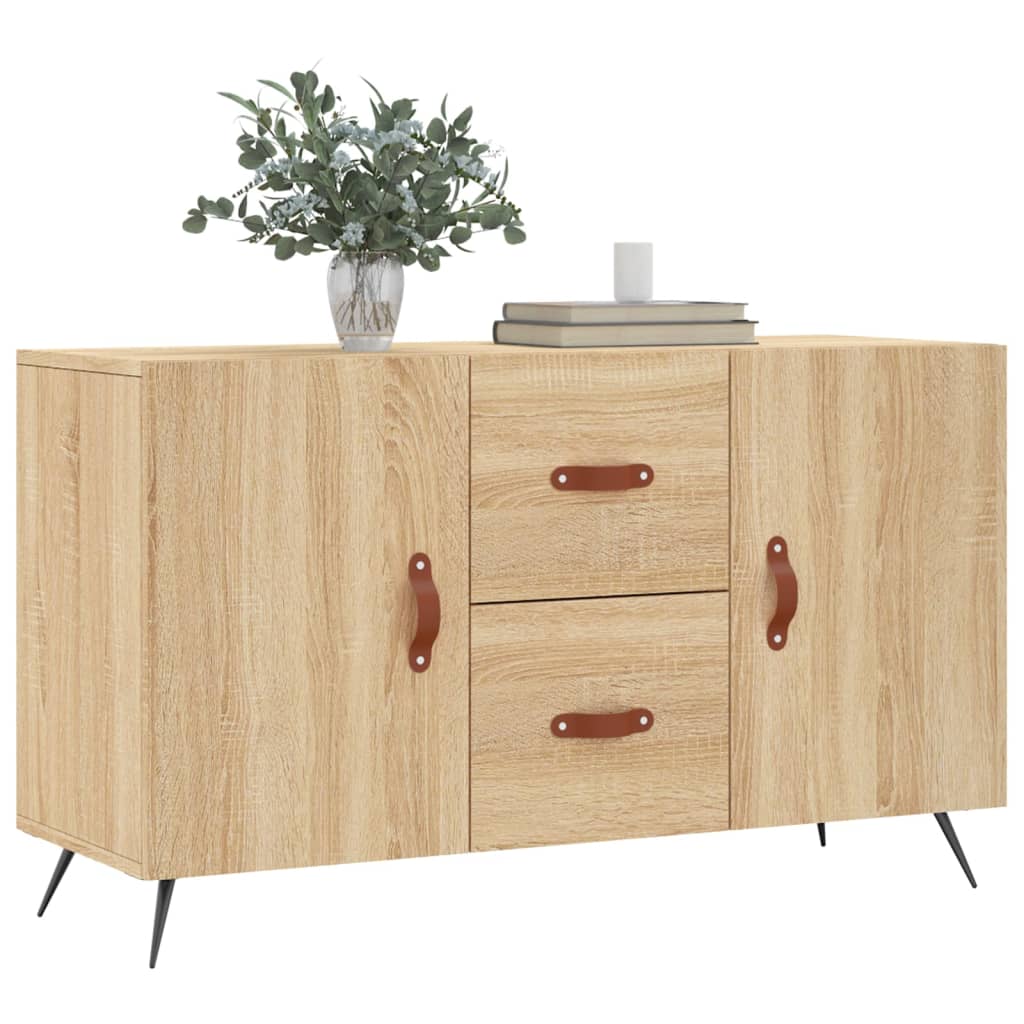 Buffet chêne sonoma 100x36x60 cm bois d'ingénierie - XIOS