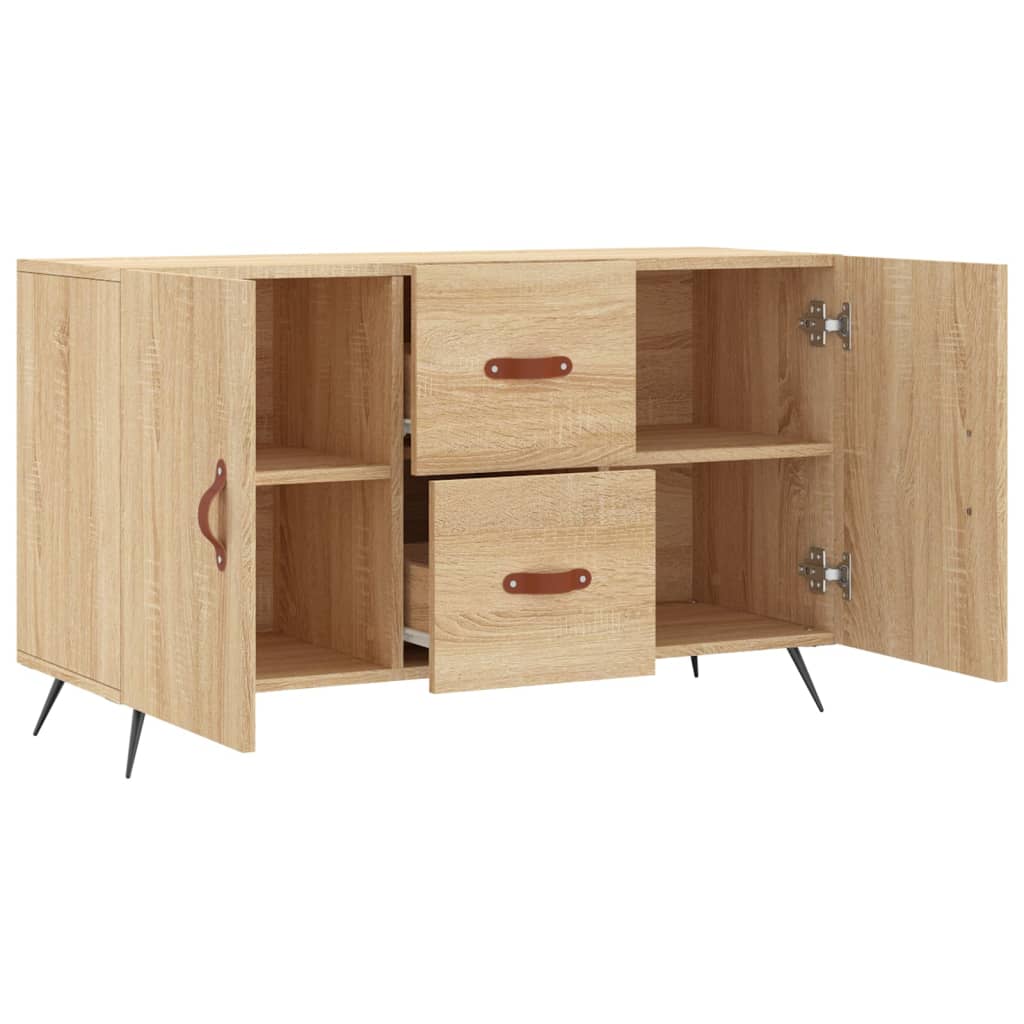 Buffet chêne sonoma 100x36x60 cm bois d'ingénierie - XIOS