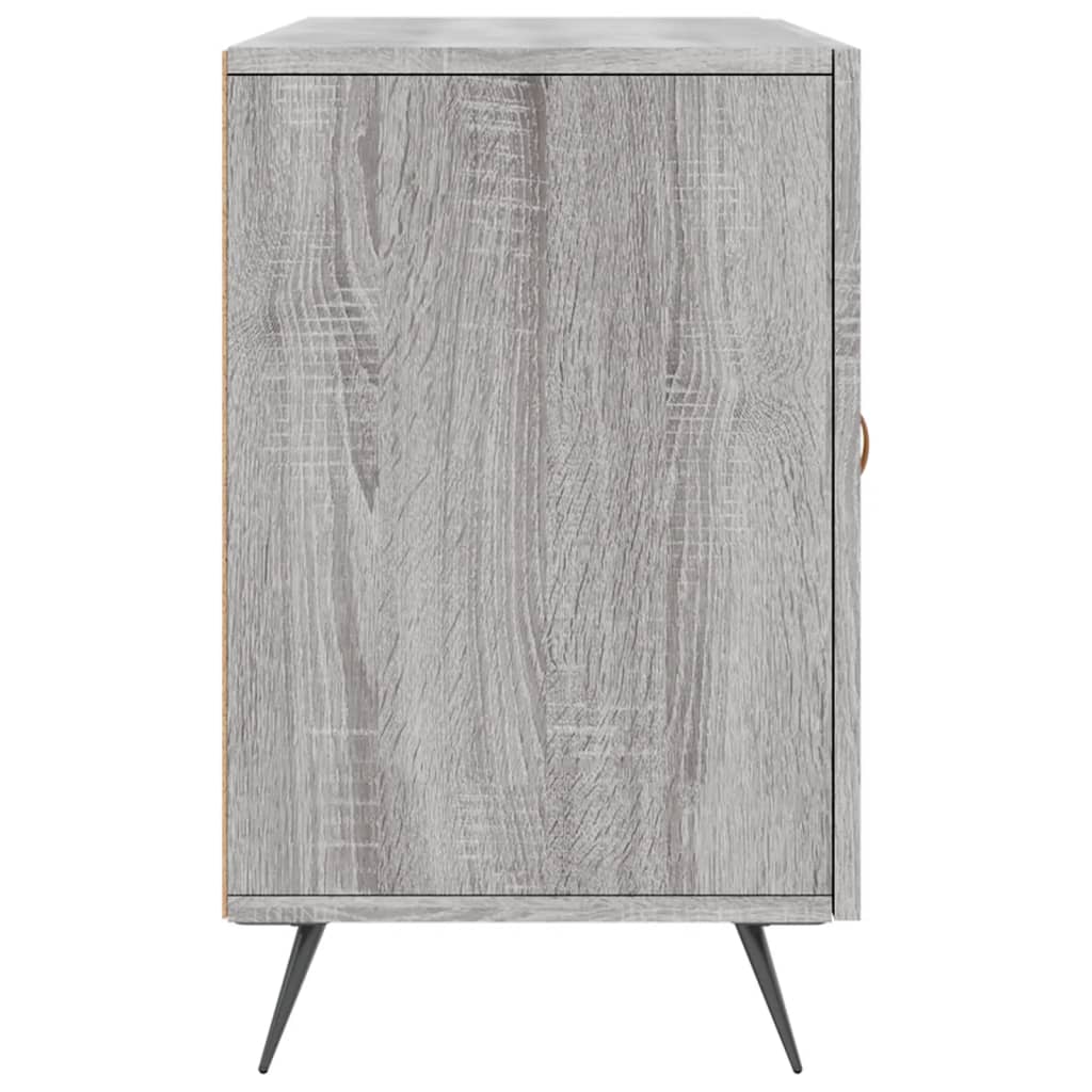Buffet sonoma gris 100x36x60 cm bois d'ingénierie - XIOS