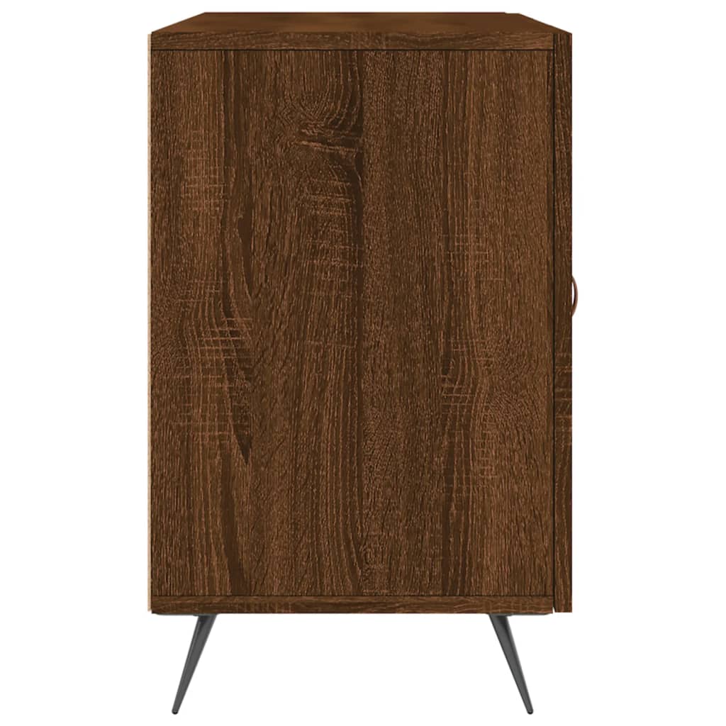 Buffet chêne marron 100x36x60 cm bois d'ingénierie - XIOS