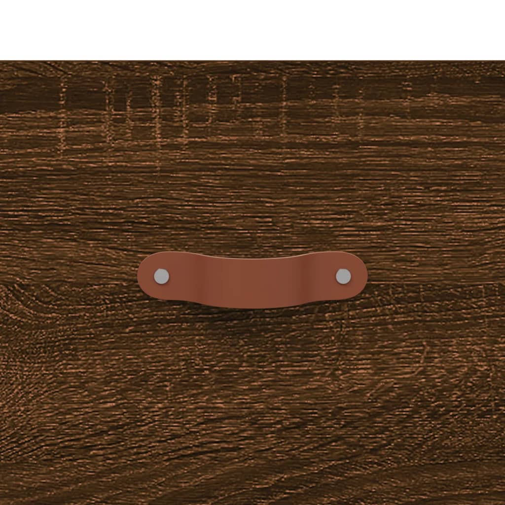 Buffet chêne marron 100x36x60 cm bois d'ingénierie - XIOS