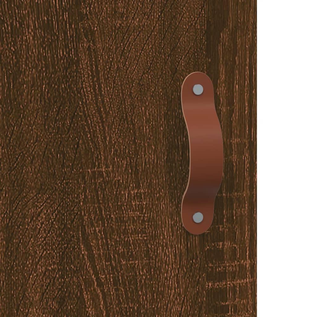 Buffet chêne marron 100x36x60 cm bois d'ingénierie - XIOS