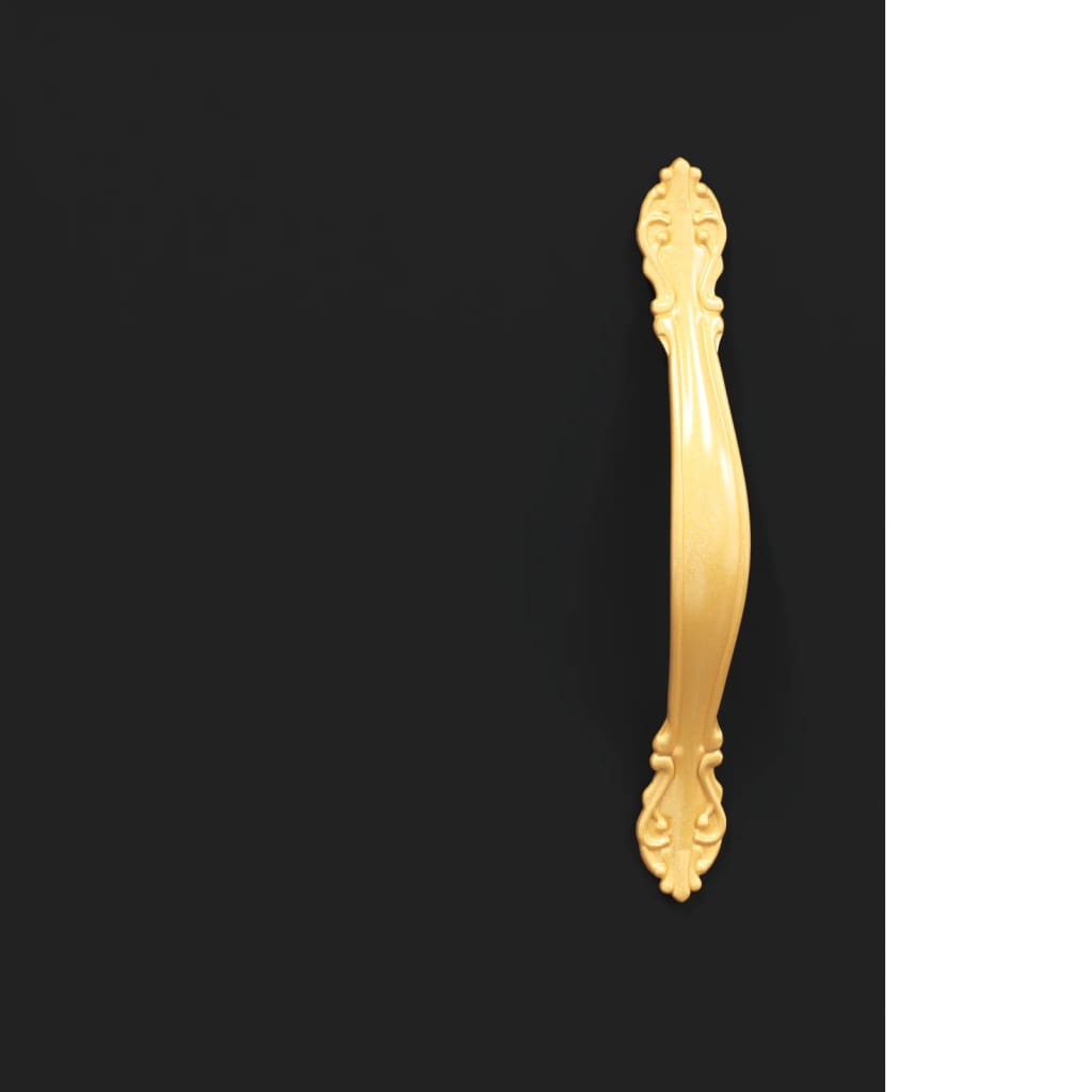 Buffet noir 100x36x60 cm bois d'ingénierie - XIOS