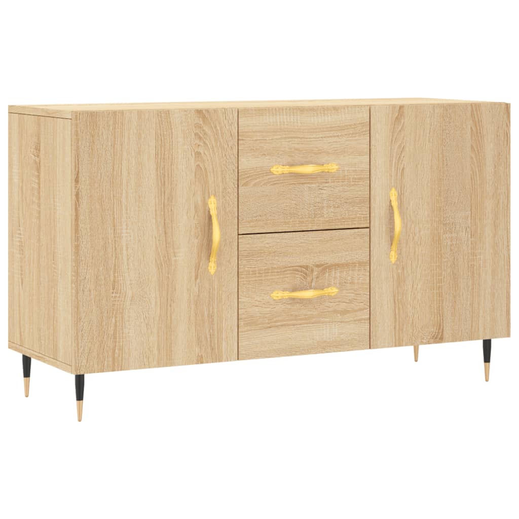 Buffet chêne sonoma 100x36x60 cm bois d'ingénierie - XIOS