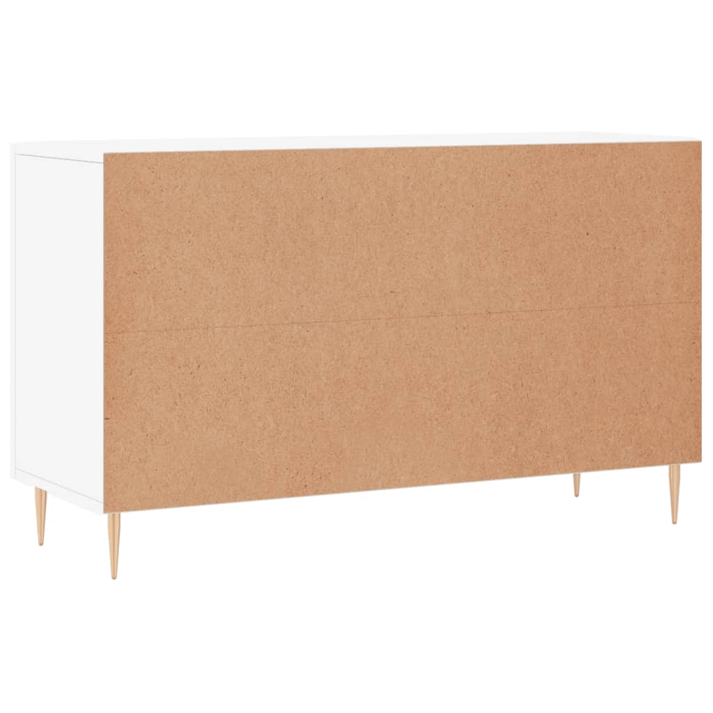 Buffet blanc 100x36x60 cm bois d'ingénierie - XIOS