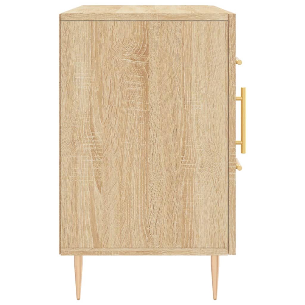Buffet chêne sonoma 100x36x60 cm bois d'ingénierie - XIOS