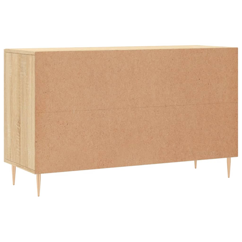 Buffet chêne sonoma 100x36x60 cm bois d'ingénierie - XIOS