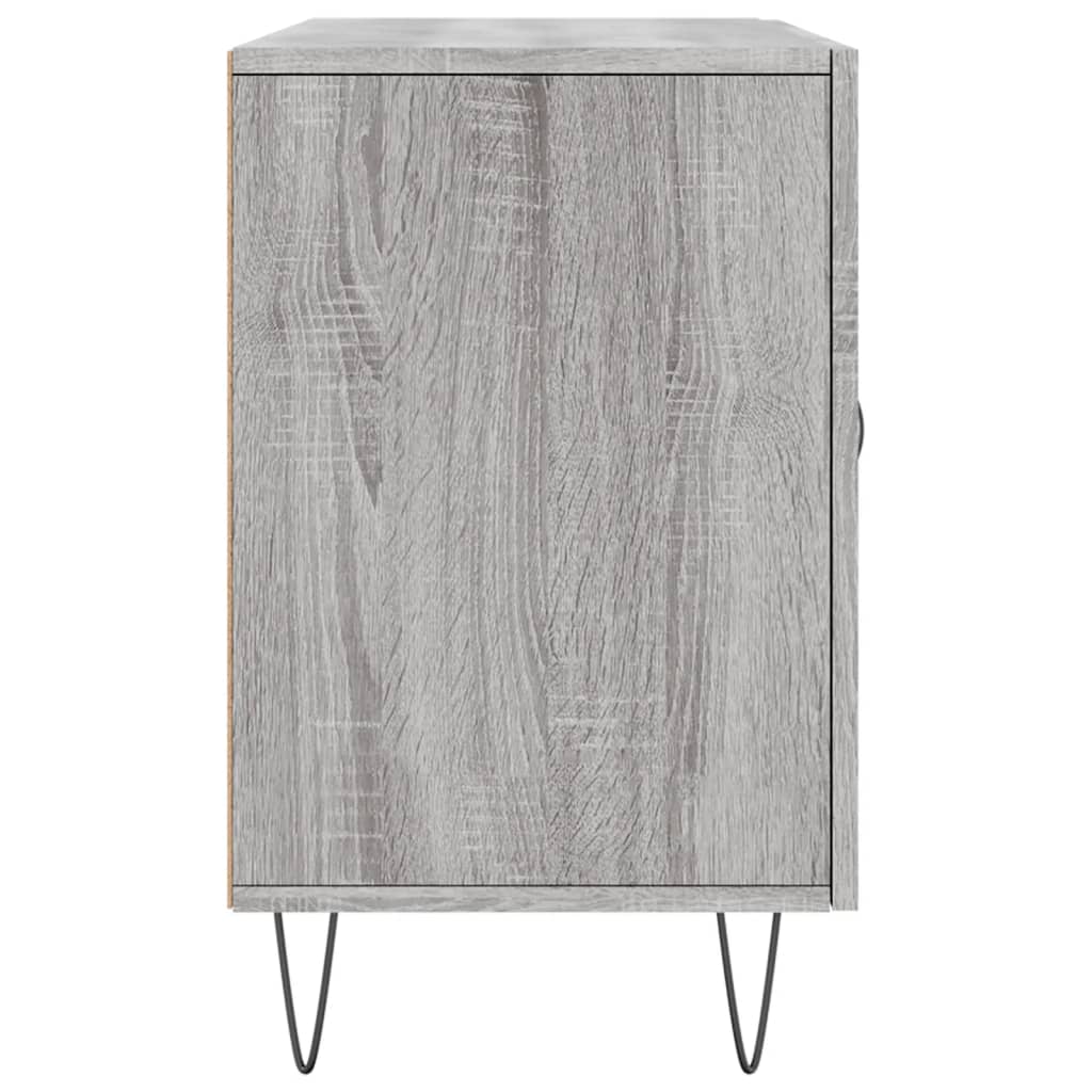 Buffet sonoma gris 100x36x60 cm bois d'ingénierie - XIOS