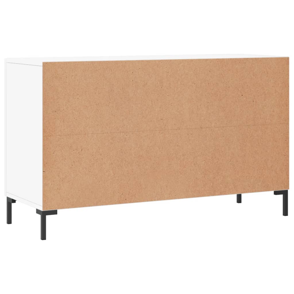 Buffet blanc 100x36x60 cm bois d'ingénierie - XIOS