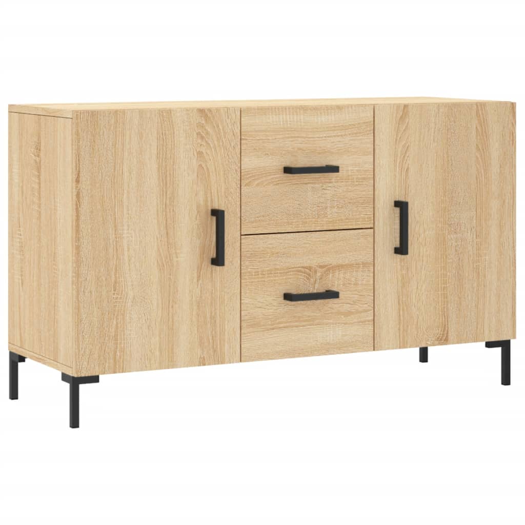 Buffet chêne sonoma 100x36x60 cm bois d'ingénierie - XIOS