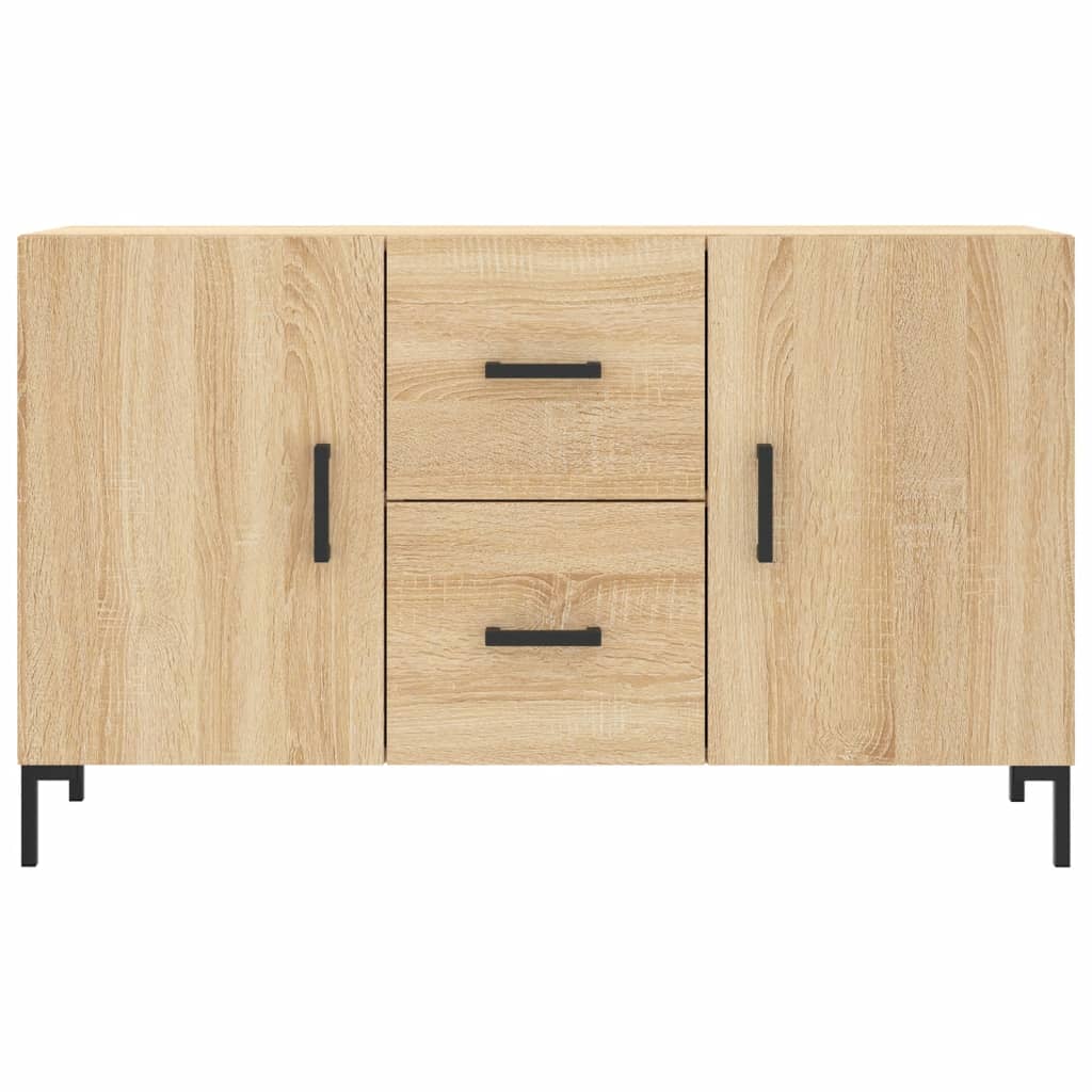 Buffet chêne sonoma 100x36x60 cm bois d'ingénierie - XIOS