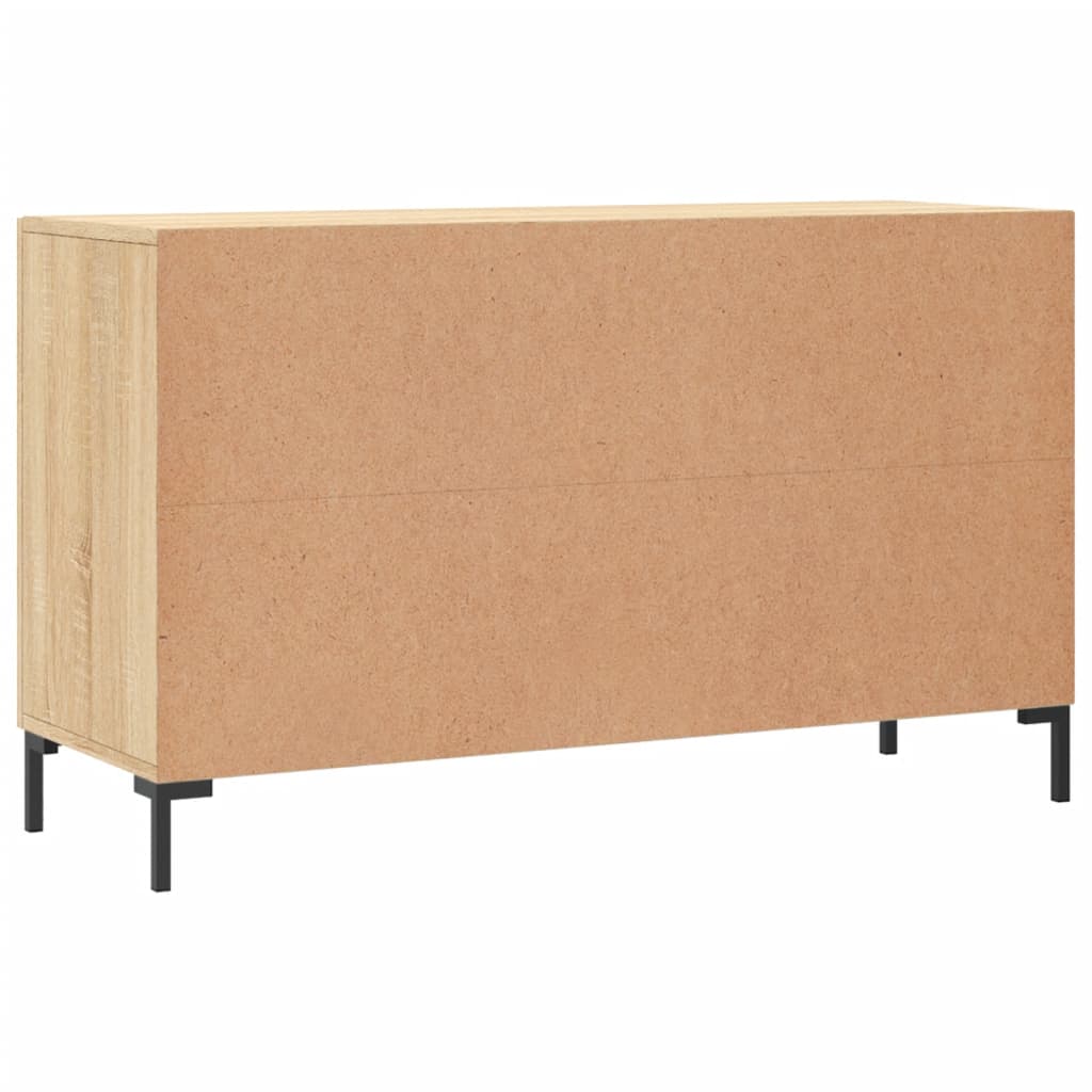 Buffet chêne sonoma 100x36x60 cm bois d'ingénierie - XIOS