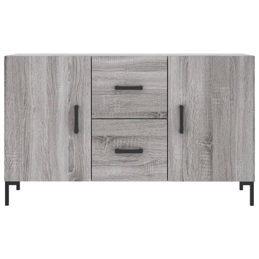 Buffet sonoma gris 100x36x60 cm bois d'ingénierie - XIOS