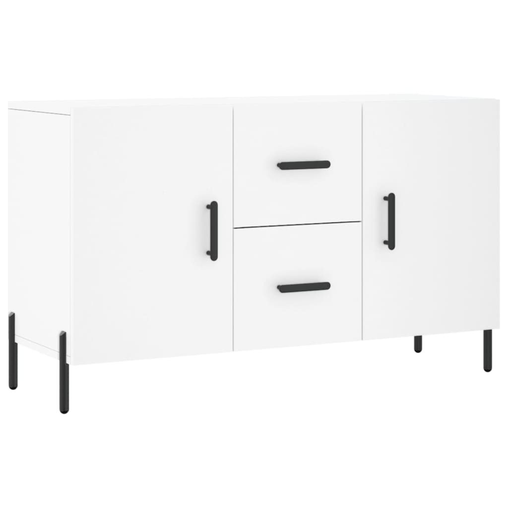 Buffet blanc 100x36x60 cm bois d'ingénierie - XIOS