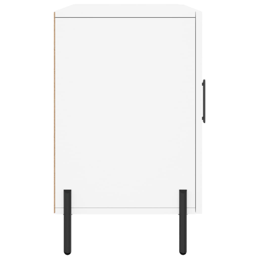 Buffet blanc 100x36x60 cm bois d'ingénierie - XIOS