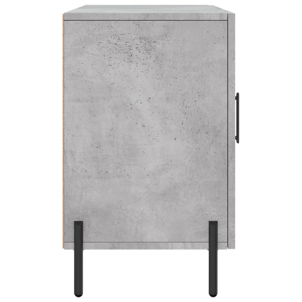 Buffet gris béton 100x36x60 cm bois d'ingénierie - XIOS