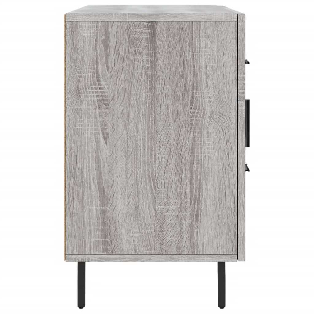 Buffet sonoma gris 100x36x60 cm bois d'ingénierie - XIOS