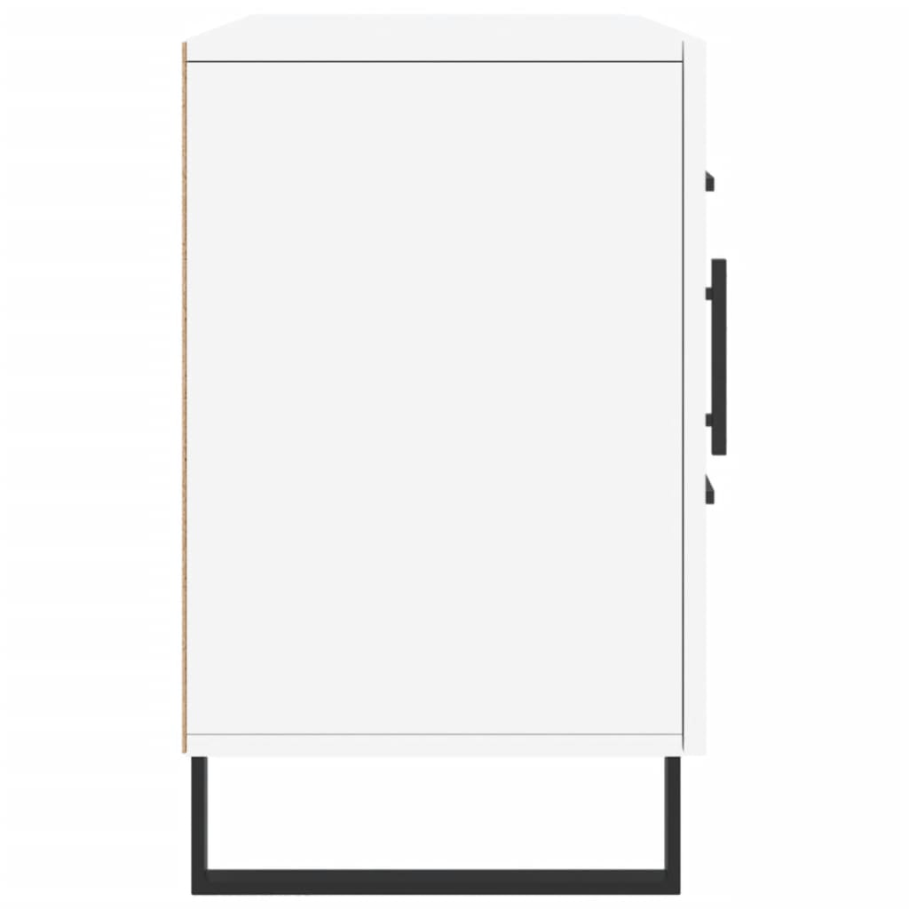 Buffet blanc 100x36x60 cm bois d'ingénierie - XIOS