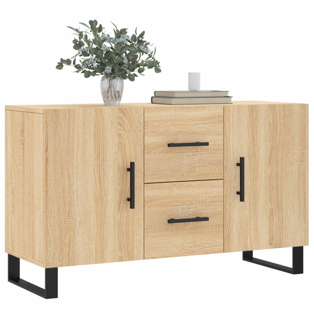 Buffet chêne sonoma 100x36x60 cm bois d'ingénierie - XIOS