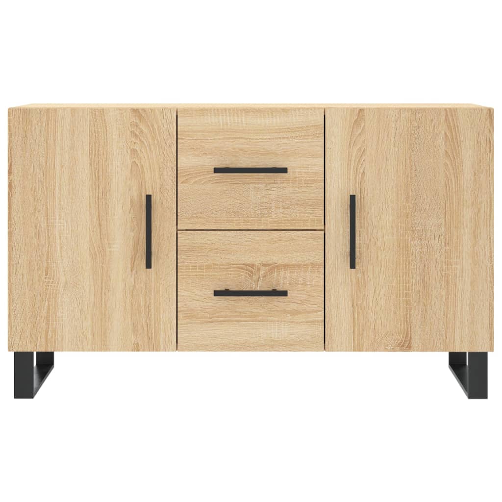 Buffet chêne sonoma 100x36x60 cm bois d'ingénierie - XIOS